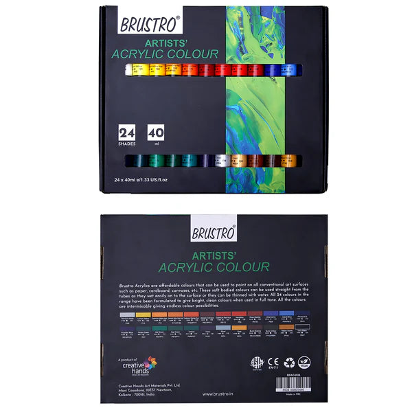 Brustro Artists Acrylic Colour Sets